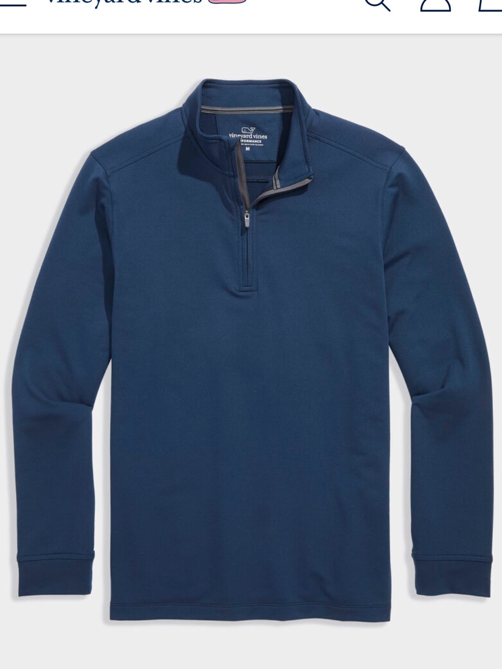 Vineyard Vines Men’s Performance Clubhouse Quarter-Zip